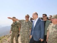 Bakan Soylu sınırdaki incelemelerini tamamladı