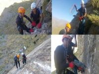 Hakkari dağcıları kaya tırmanış rotaları açtılar!