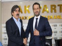 Hakkari Ak Parti'de görev değişimi yapıldı!