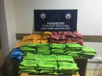Hakkari'de çok sayıda kaçak malzeme ele geçirildi!