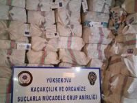 Hakkari il genelinde büyük kaçakçılık operasyonu!
