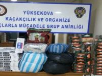 Hakkari il genelinde kaçakçılık operasyonu!