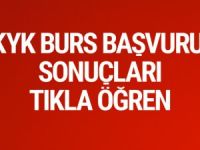 KYK burs başvuru sonuçları 2017