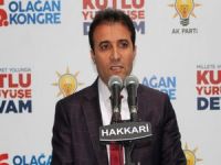 Hakkari Ak Parti il Başkanı Tekin görevine başladı