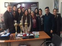 Başarılarını 2 bin 600 rakımda kutladılar