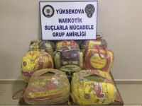 95 kilo 120 gram esrar ele geçirildi