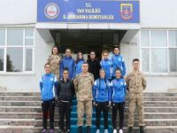 Hakkarigücü spor'dan jandarmaya teşekkür ziyareti