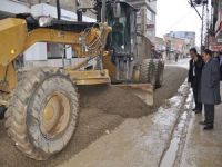 Yüksekova'da stabilize çalışmaları devam ediyor