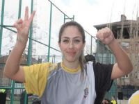 Kadın futbol maçında kareler!