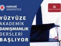 Yüz yüze akademik dersleri başlıyor