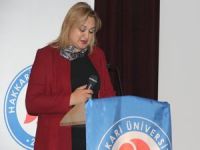 Hakkari’de kadın ve toplum semineri düzenlendi