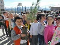 Hakkari’de 4 bin fidan toprakla buluştu