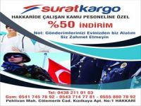 Suretkargo"dan Hakkari'deki kamu personeline özel indirim