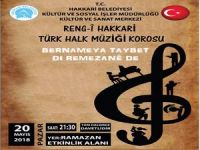Reng-i Hakkari konserini kaçırmayın