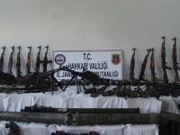 Yüksek miktardaki PKK cephaneliği ele geçirildi