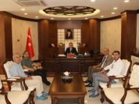 TDF Başkanı Başar'dan Vali Toprak'a ziyaret
