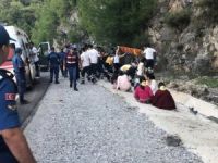 Mibüsün freni patladı: 6'sı çocuk 20 yaralı