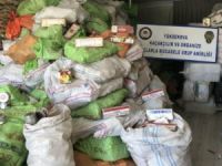 5.226 kilo nargile tütünü ele geçirildi