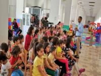 Çocuk oyun merkezi kuran kursu öğrencilerini konuk etti