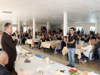 Vali Toprak, akademik personelle bir araya geldi