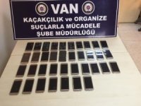 37 adet kaçak cep telefonu ele geçirildi