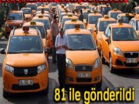 Bakanlıktan taksi genelgesi