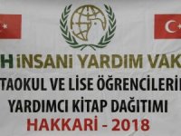 Hakkari İHH kitap dağıtımı
