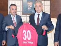 Başkan Yıldırım'dan, Vali Toprak' Teşekkür