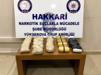 Yüksekova'da 11 kilo eroin ele geçirildi