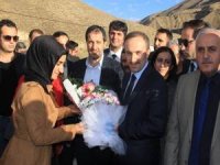 Hakkari Başkan adayı Epcim’e görkemli karşılama
