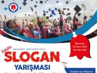 Hakkari'de ödüllü slogan yarışması düzenleniyor!