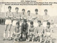 Hakkâri futbolunda eski kareler!