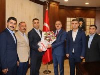 Eğitim-Bir-Sen'den Vali Akbıyık'a ziyaret