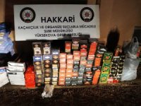 Hakkari il genelinde kaçakçılık operasyonu