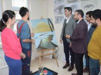 Eğitim -Bir -Sen’den Reng-i Hakkari’ye teşekkür ziyareti