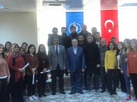 60 kursiyere girişimcilik sertifikası verildi