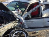 Trafik kazası: 3 yaralı