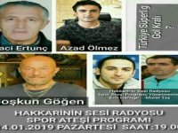 Hakkari radyosunda ünlüler geçidi!