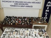 Hakkari il genelinde kaçakçılık operasyonu