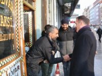 Vali Akbıyık, esnafları ziyaret etti
