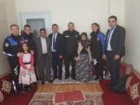 Engin ve Doğdu şehit ailelerine ziyaret