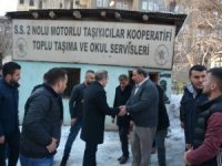 Başkan Epcim’den sürücülere ziyaret