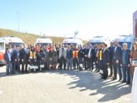 6 yeni ambulans hizmete girdi