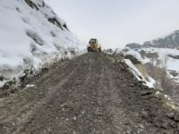 Hakkari Karşıyaka’da stabilize çalışması