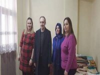 Başkan Epcim, kursiyerlerle bir araya geldi