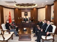 SEYEV ve OMSAD'den Vali Akbıyık'a ziyaret