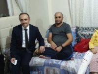 Başkan Epcim, 13 aileye misafir oldu