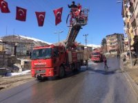 Hakkari’de Cumhurbaşkanı Erdoğan hazırlığı