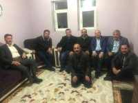 Şehit ailelerinden, Şehit Teğmen Özatak’ın ailesine ziyaret