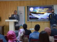 Hakkari polisi “Mavi Balina” semineri verdi